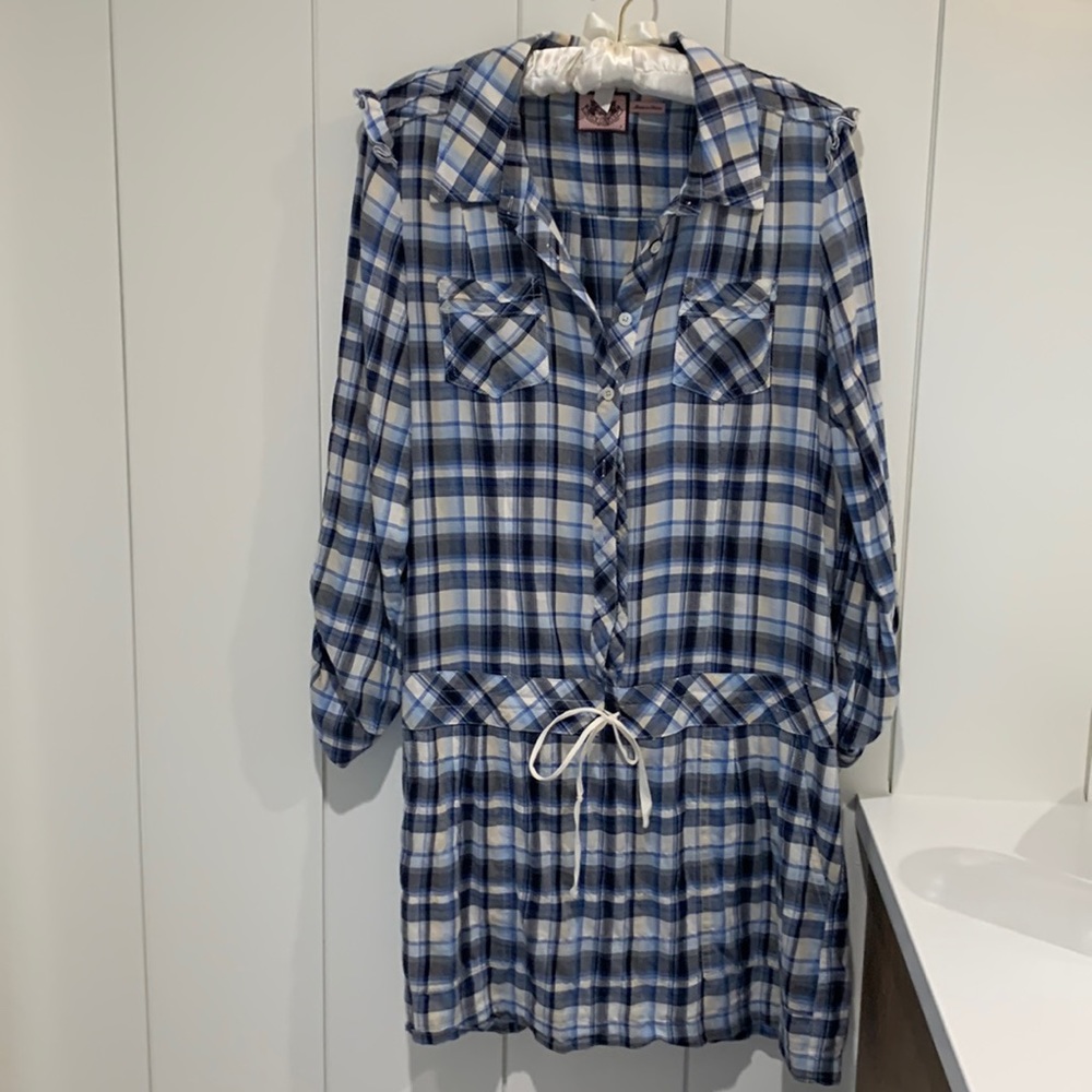 Juicy Couture plaid dress